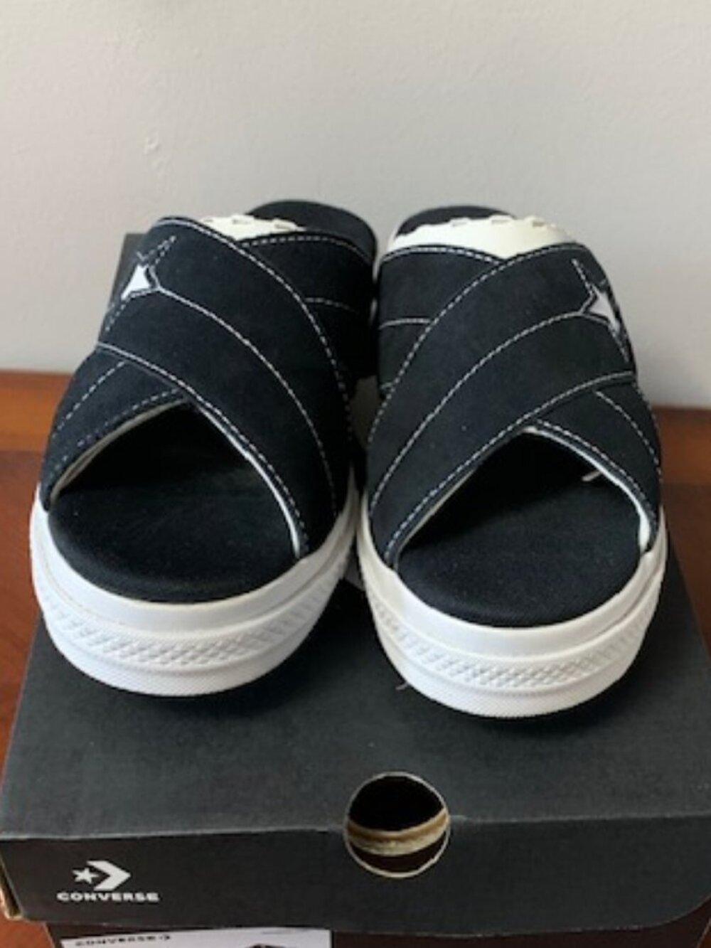 Used once Converse sandals